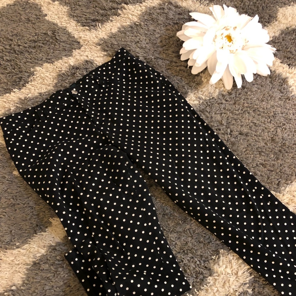 Lauren Polka Dot Capris